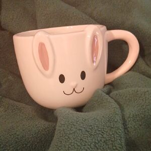 Adorable Pink Bunny Mug